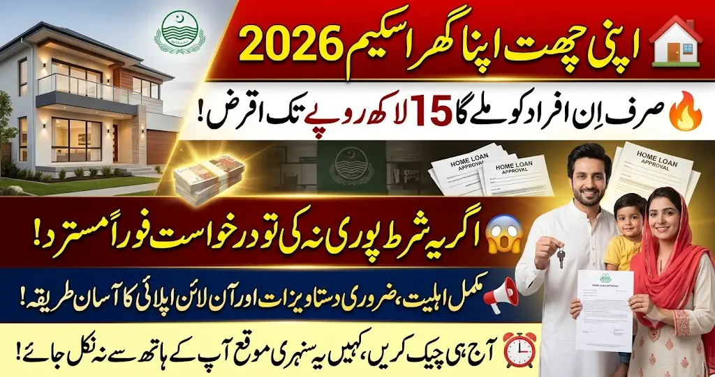 Apni Chhat Apna Ghar Scheme 2026 Eligibility, Loan & Online Apply Guide